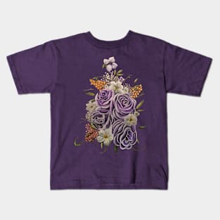 Purple  Beauty Kids T-Shirt